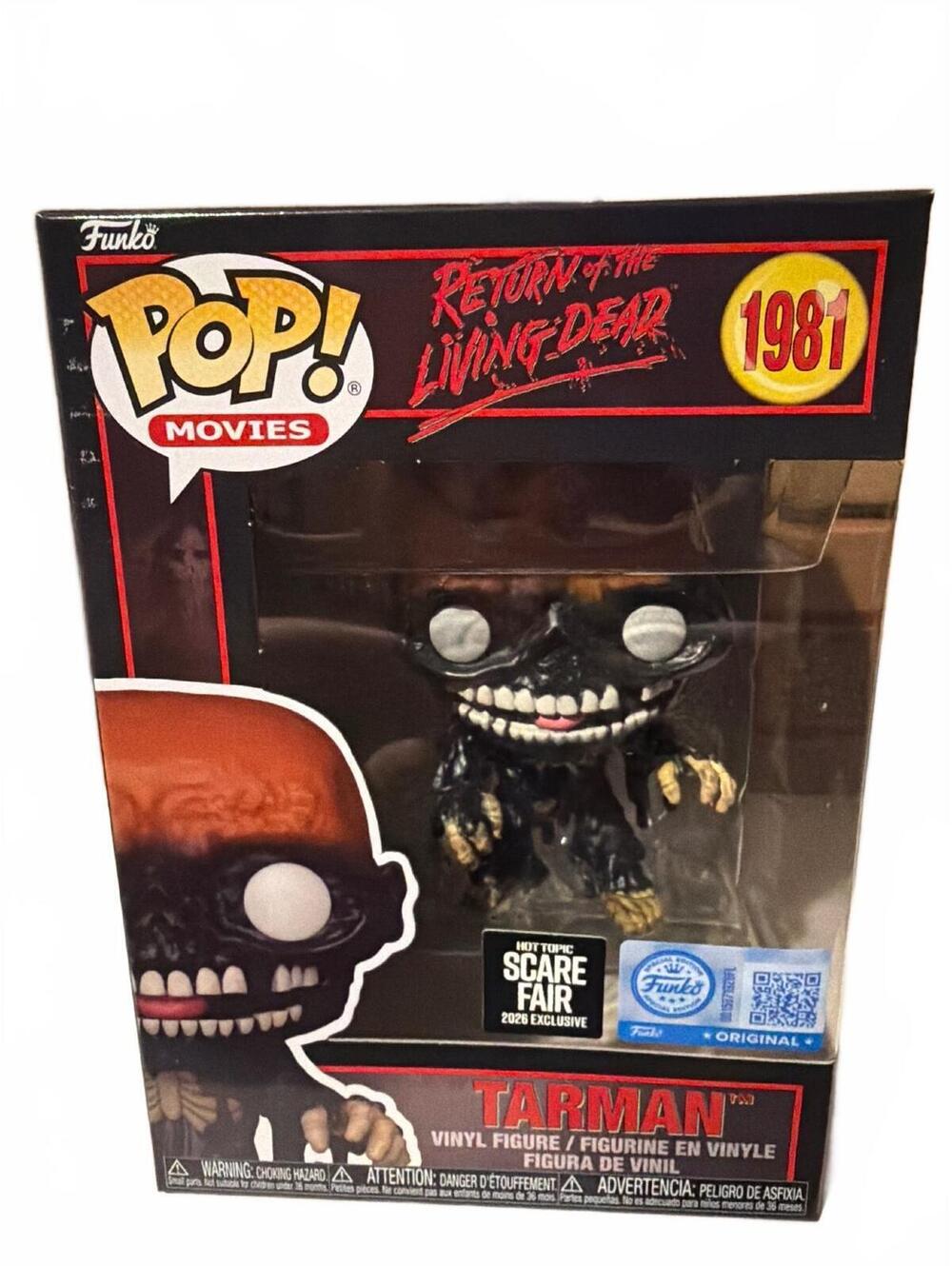 Funko Pop! Movies Return of the Living Dead 1981 Tarman Vinyl Figure